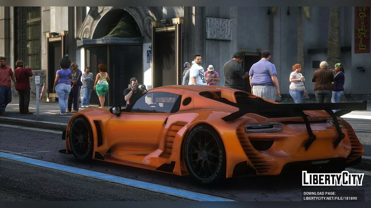 2015 Porsche 918 Widebody / GTA 5