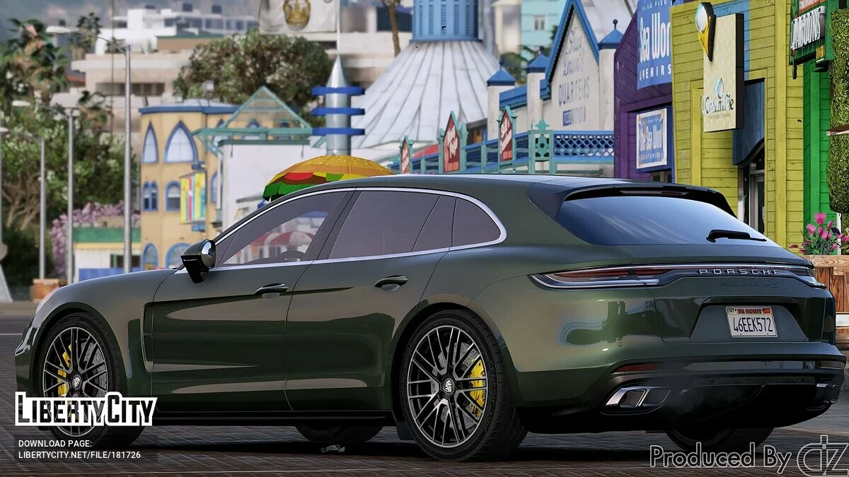 Porsche Panamera Sport Turismo Turbo S 2021 / GTA 5