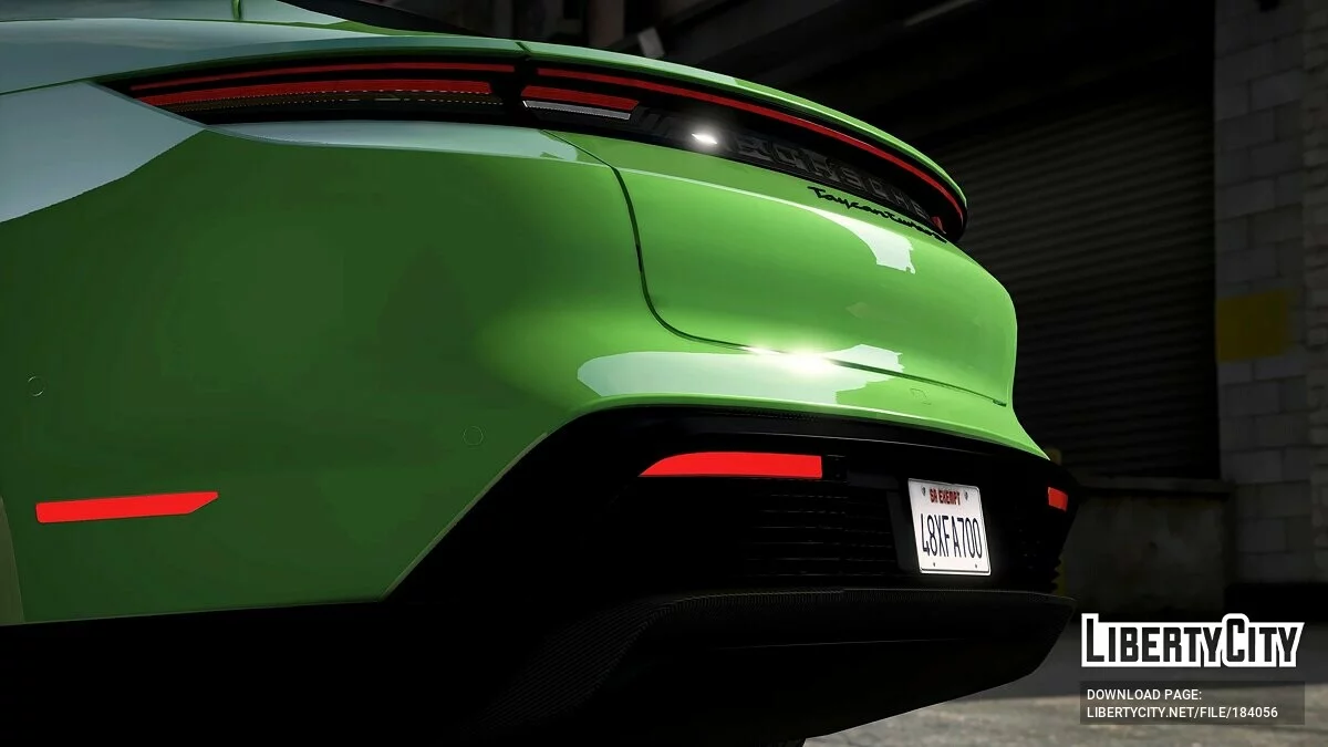 2021 Porsche Taycan Turbo S v1.0 / GTA 5