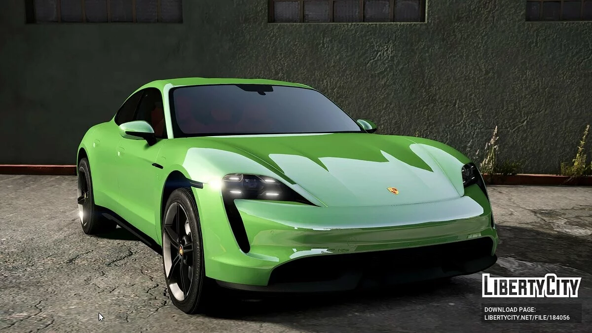 2021 Porsche Taycan Turbo S v1.0 / GTA 5