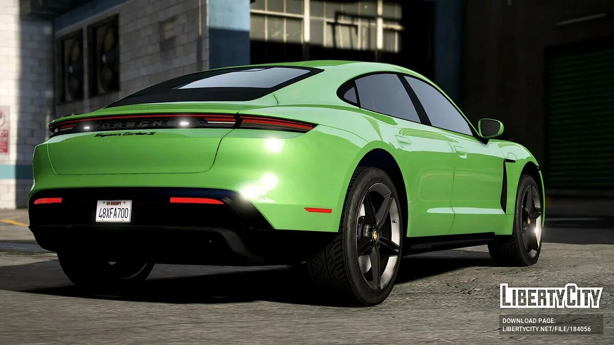 2021 Porsche Taycan Turbo S v1.0 / GTA 5