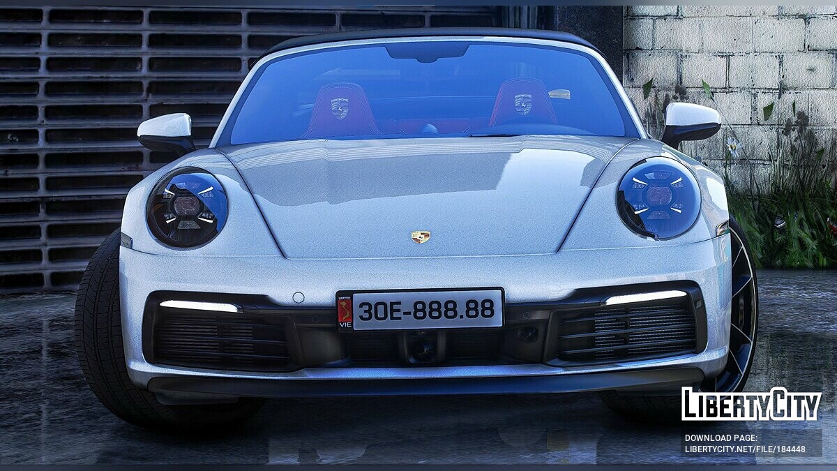 Porsche 911 (992) Targa 4s for GTA 5 - Картинка #3