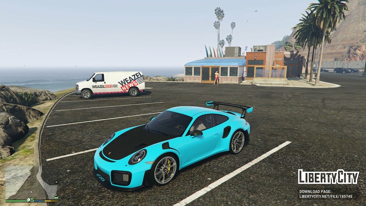 Скачать Porsche 911 GT2 RS для GTA 5