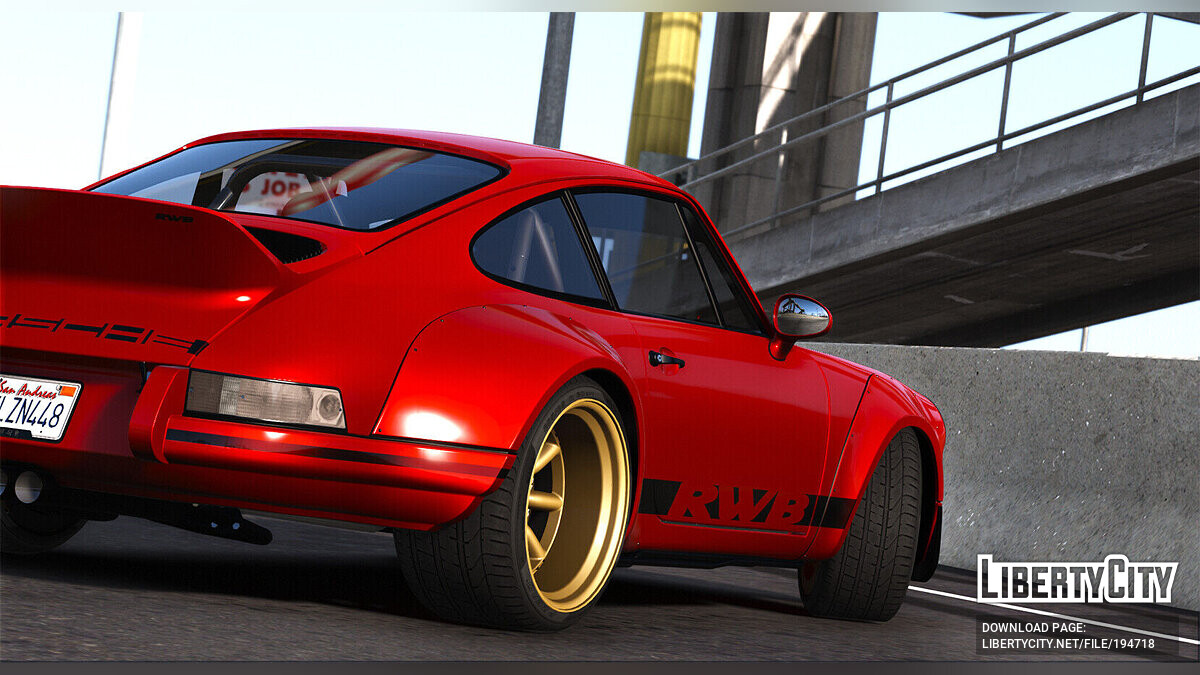 Скачать Porsche 911 RWB NARRO Style 1972 v1.0 для GTA 5