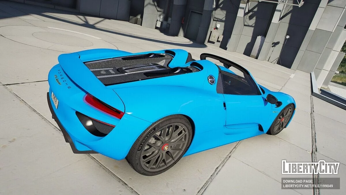 Porsche 918 Spyder / GTA 5
