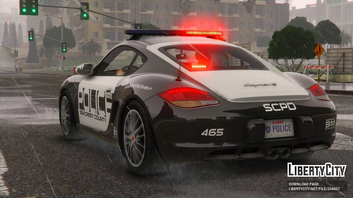 2010 Porsche Cayman S SCPD / GTA 5