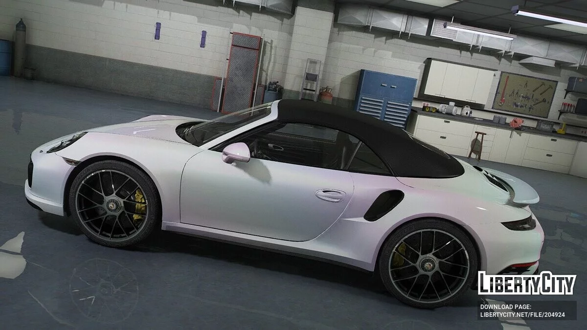 2016 Porsche 911 Turbo S Cabriolet (991.2) / GTA 5