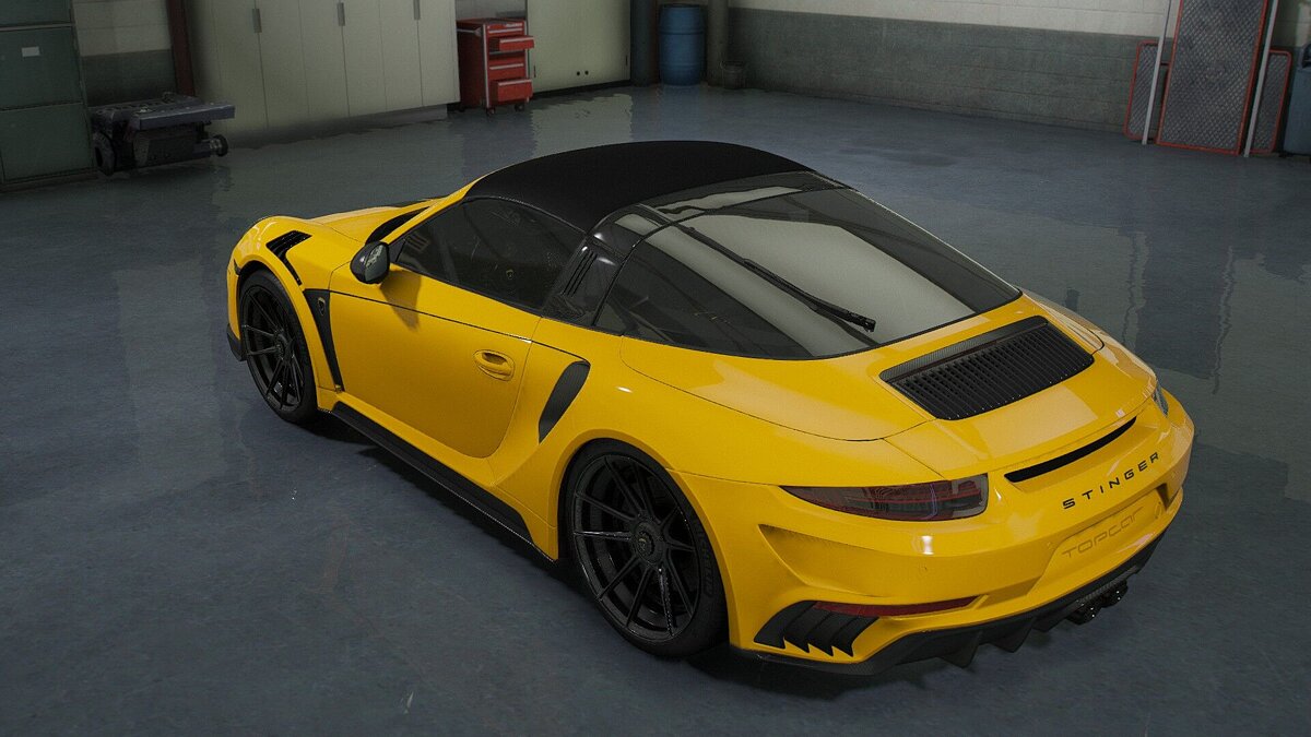 Скачать Porsche 911 Targa Convertible + TOPCAR Convertible для GTA 5