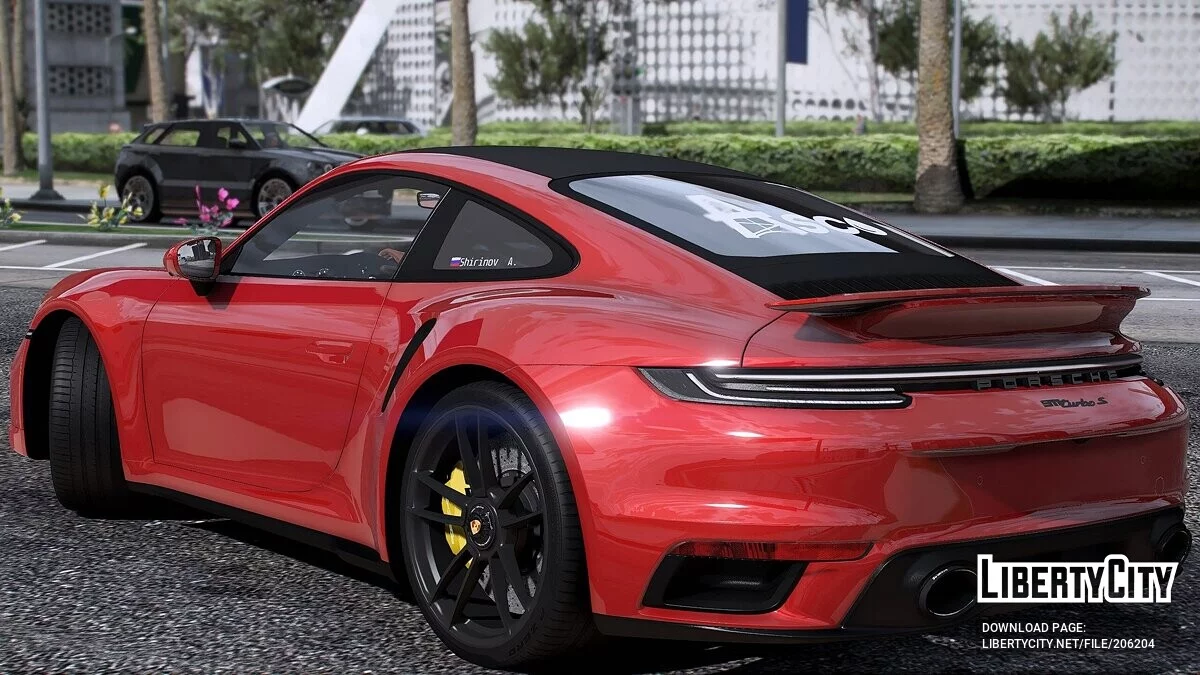 Porsche 911 TURBO S Red Scorpion 2021 / GTA 5