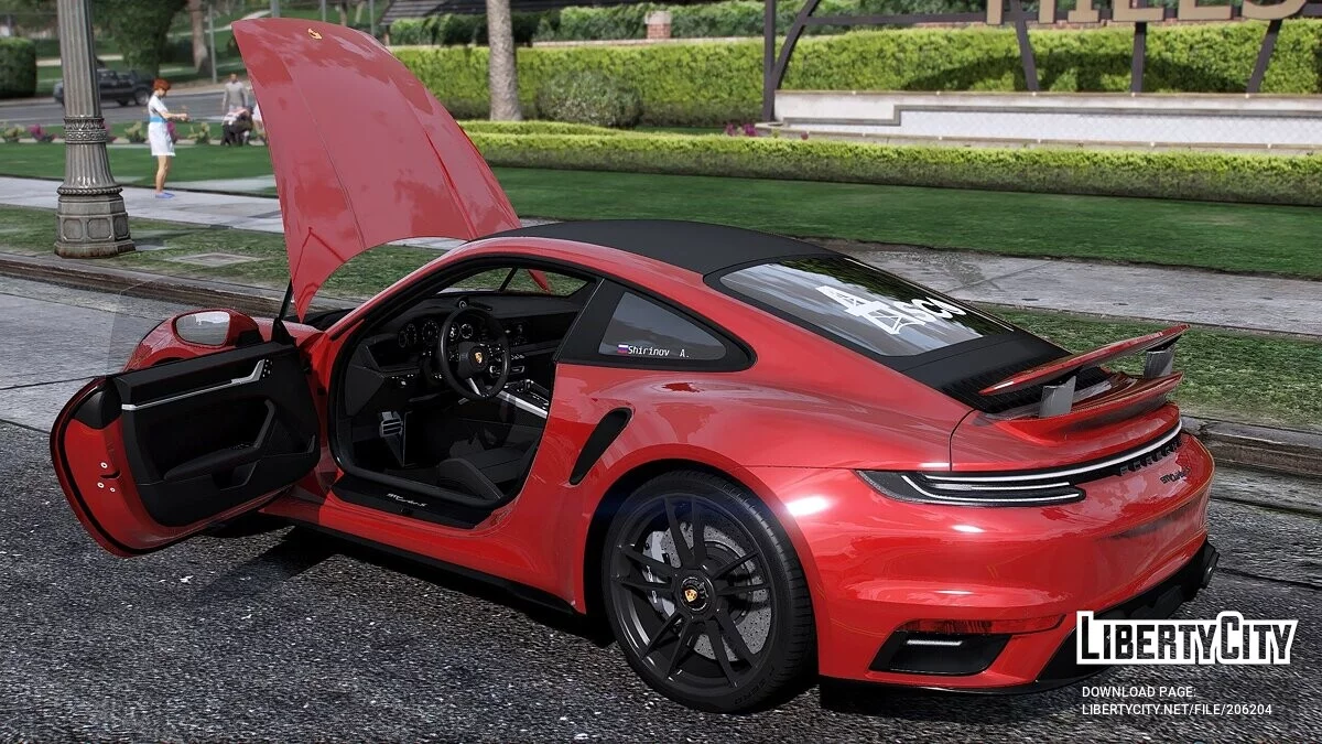 Porsche 911 TURBO S Red Scorpion 2021 / GTA 5