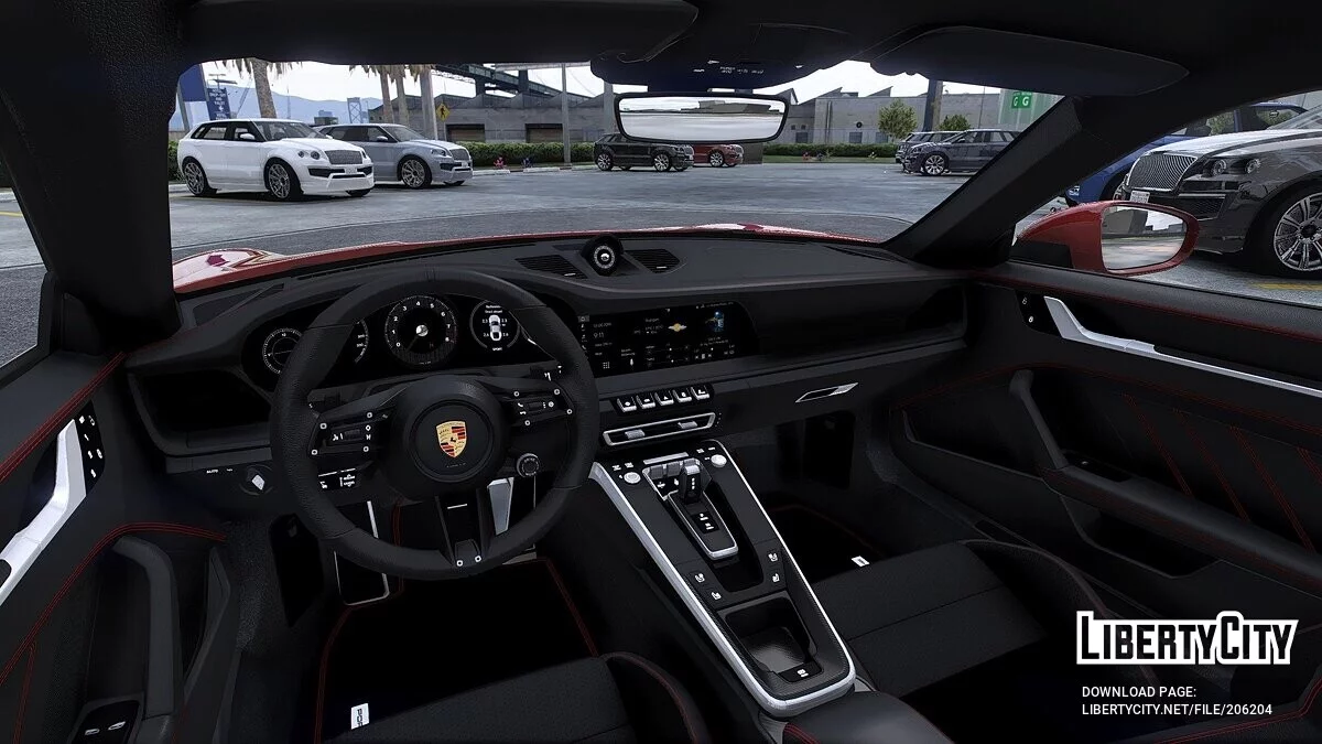 Porsche 911 TURBO S Red Scorpion 2021 / GTA 5