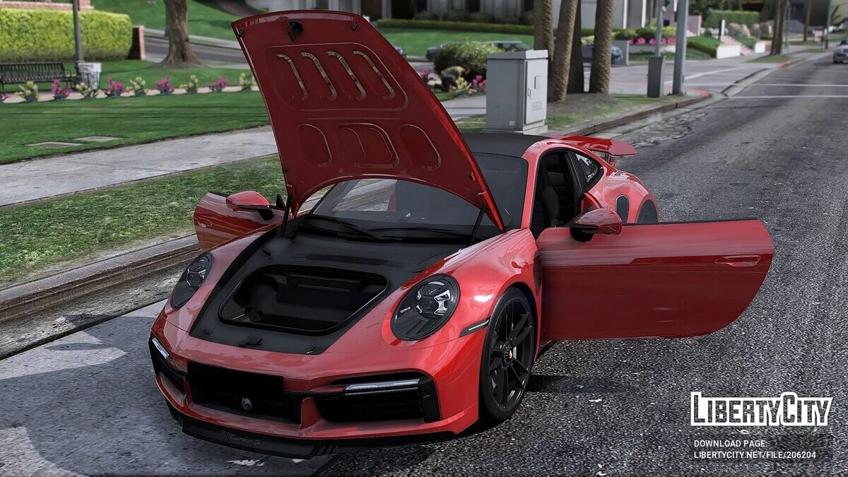 Porsche 911 TURBO S Red Scorpion 2021 / GTA 5