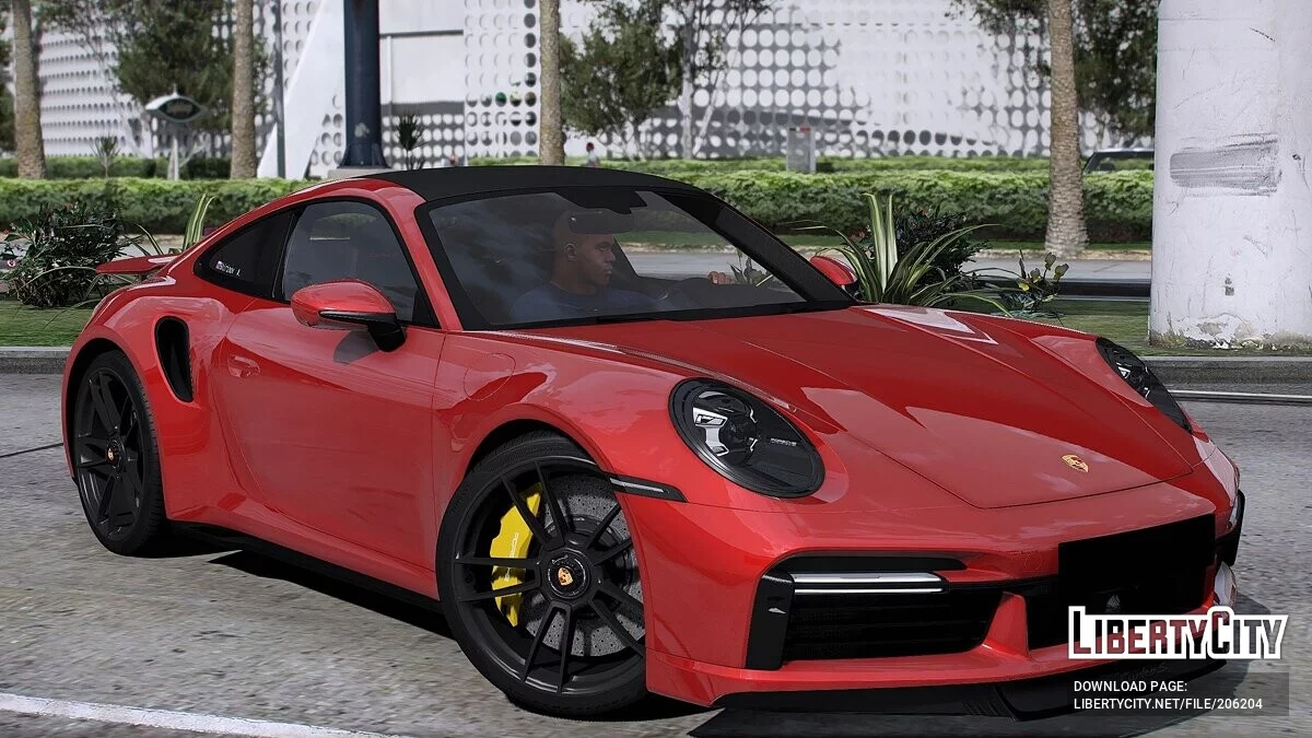 Porsche 911 TURBO S Red Scorpion 2021 / GTA 5