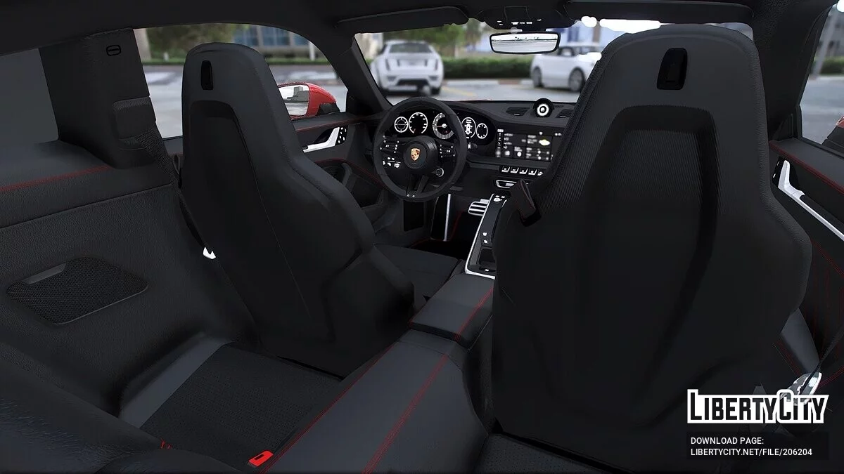 Porsche 911 TURBO S Red Scorpion 2021 / GTA 5