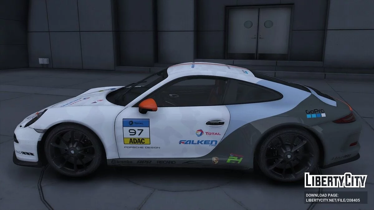 Porsche 911 R GT3 Nürburgring Racing Design / GTA 5