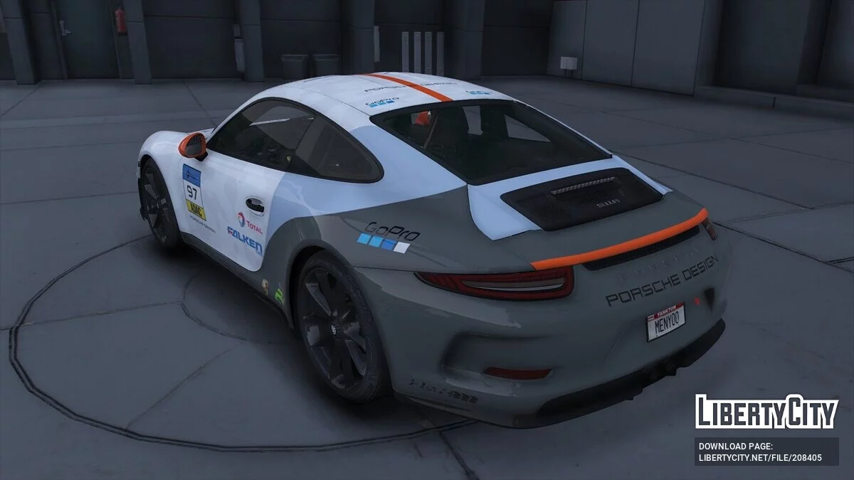 Porsche 911 R GT3 Nürburgring Racing Design / GTA 5