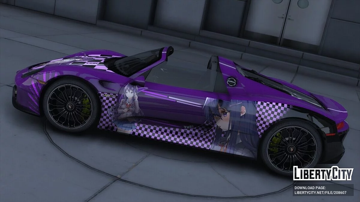 Porsche 918 Spyder Yuri DDLC / GTA 5