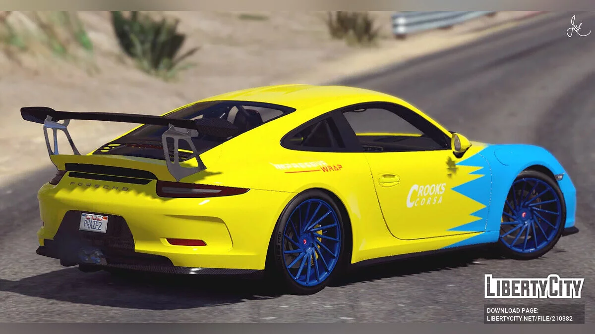 Porsche 911 Phaze2 Crooks Corsa / GTA 5