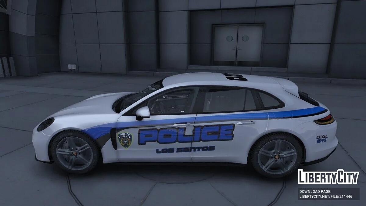Porsche Panamera Police / GTA 5
