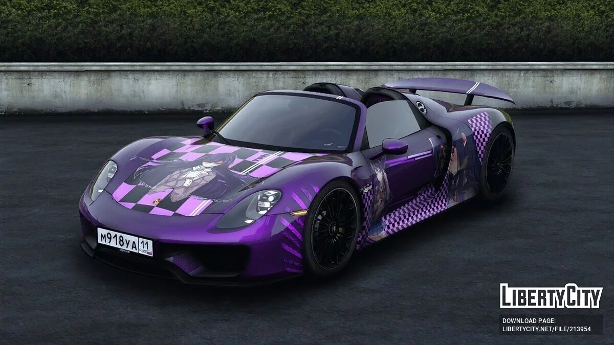 2015 Porsche 918 Spyder [Add-On | RU Plates | Extras | Tuning | Livery] / GTA 5