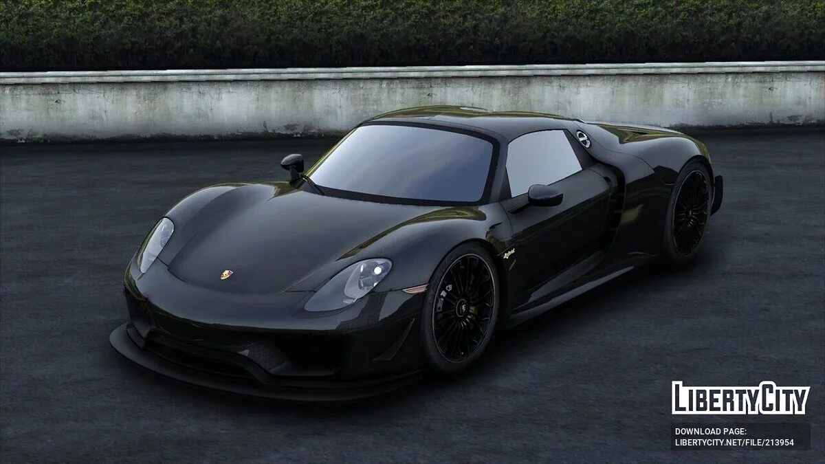 2015 Porsche 918 Spyder [Add-On | RU Plates | Extras | Tuning | Livery] / GTA 5
