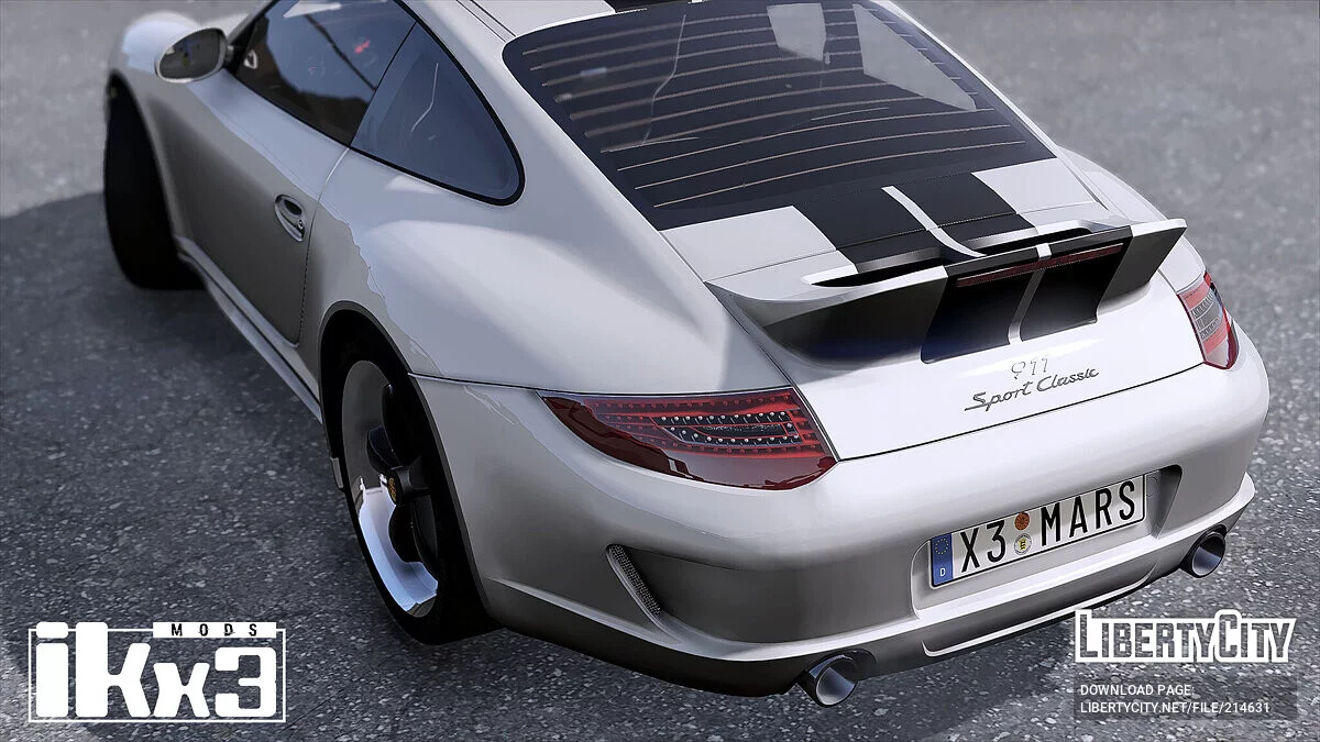 Porsche 911 Sport Classic 997 2010 / GTA 5