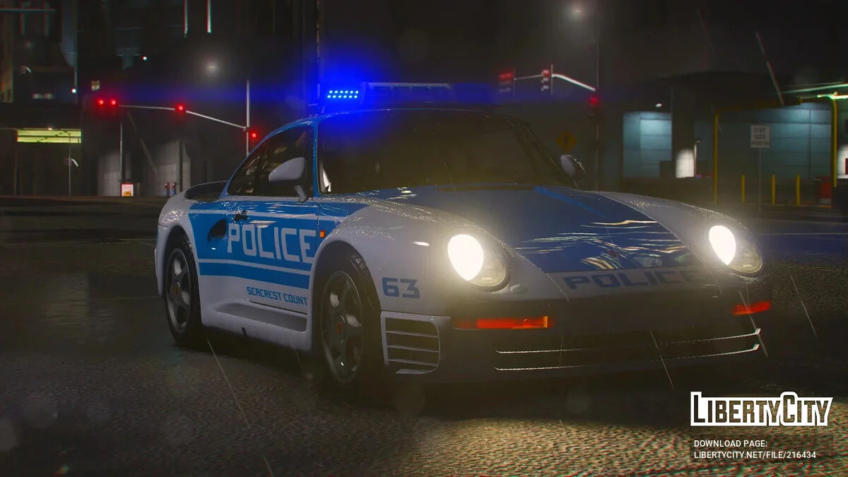 1988 Porsche 959 SCPD v1.0 / GTA 5