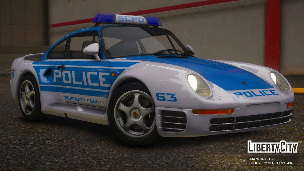 1988 Porsche 959 SCPD v1.0 / GTA 5