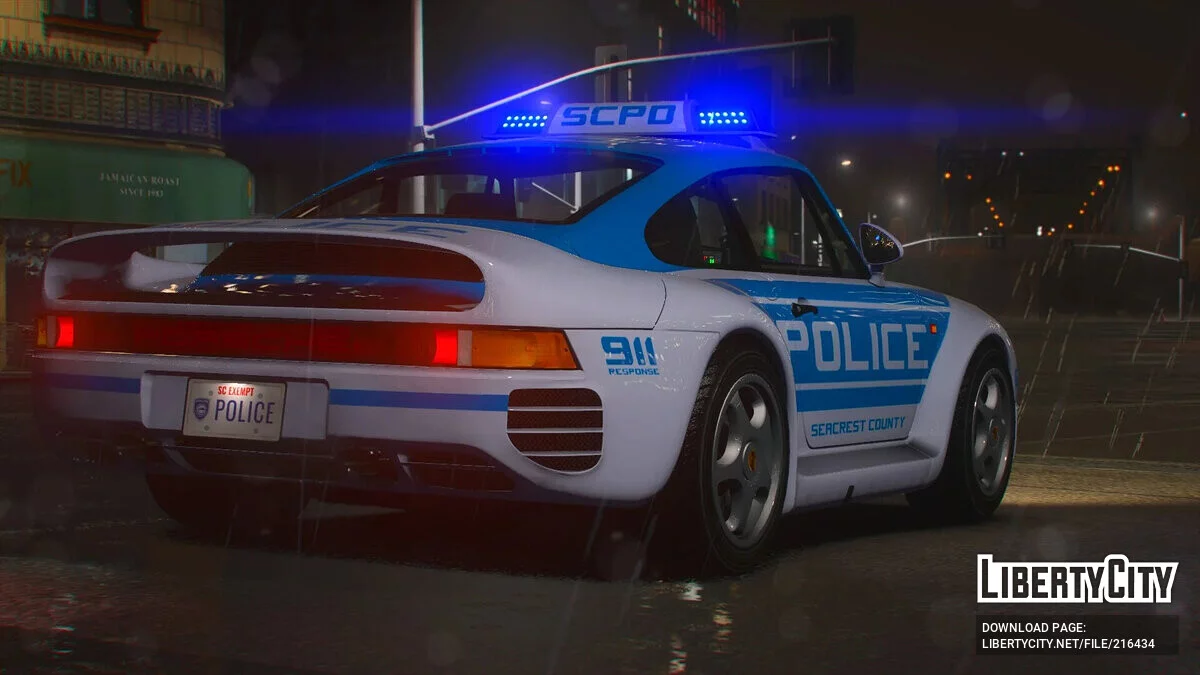 1988 Porsche 959 SCPD v1.0 / GTA 5