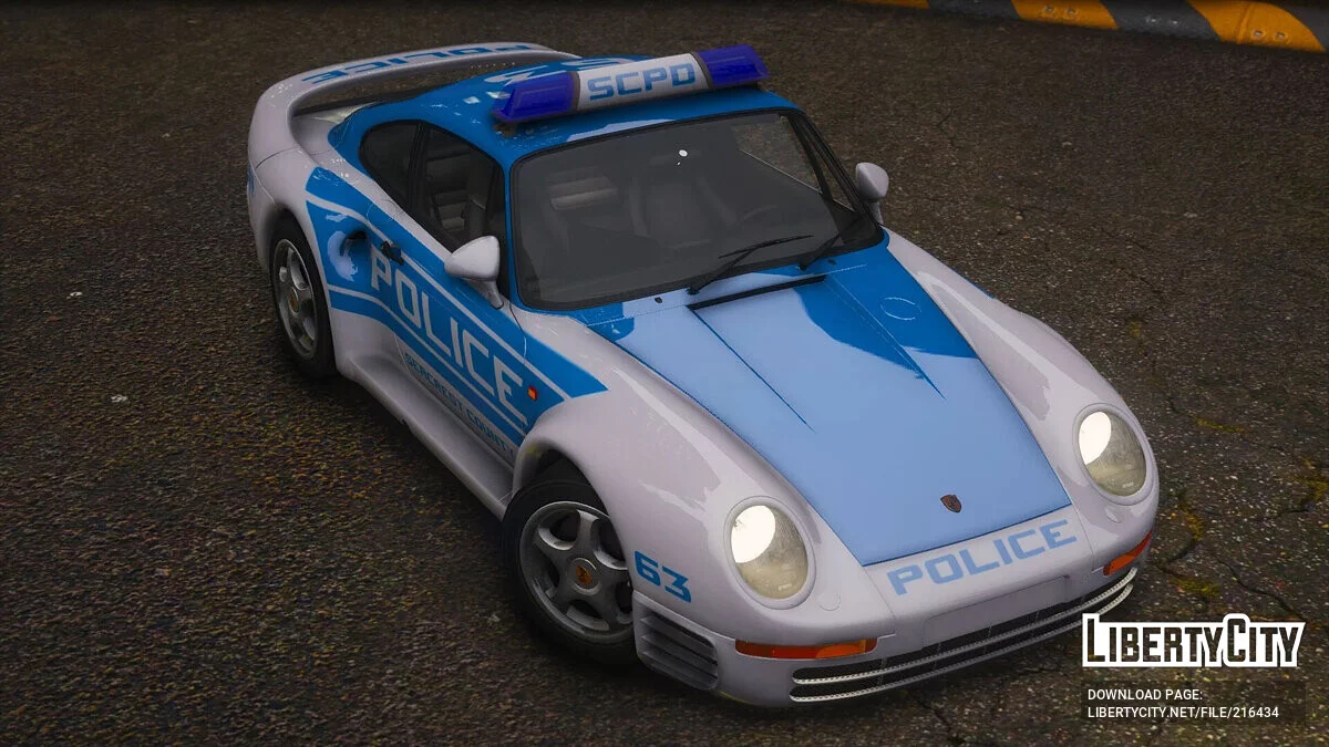 1988 Porsche 959 SCPD v1.0 / GTA 5