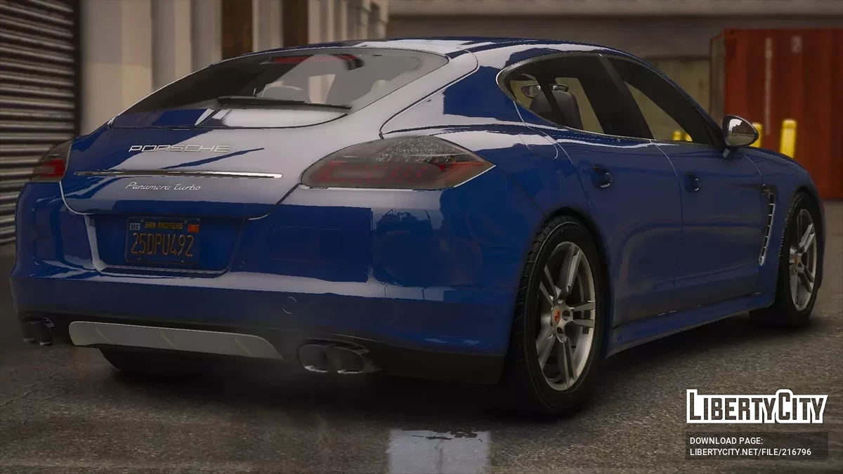 2010 Porsche Panamera Turbo v1.0 / GTA 5