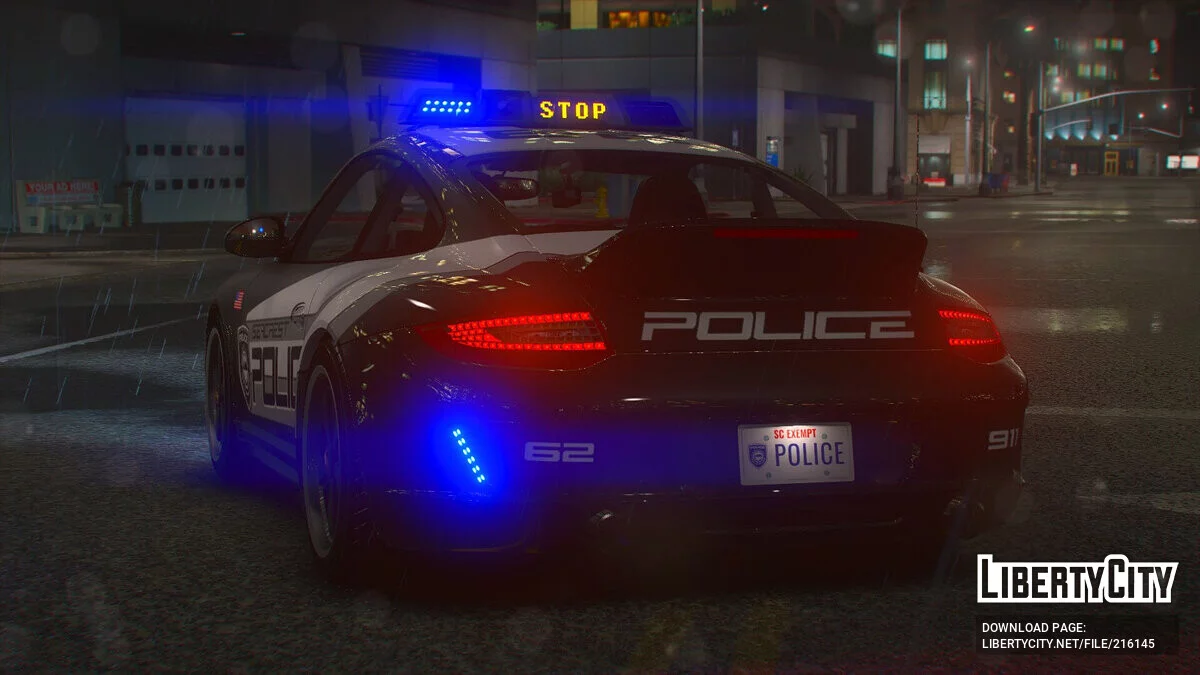 2011 Porsche 911 Sport Classic SCPD v1.0 / GTA 5