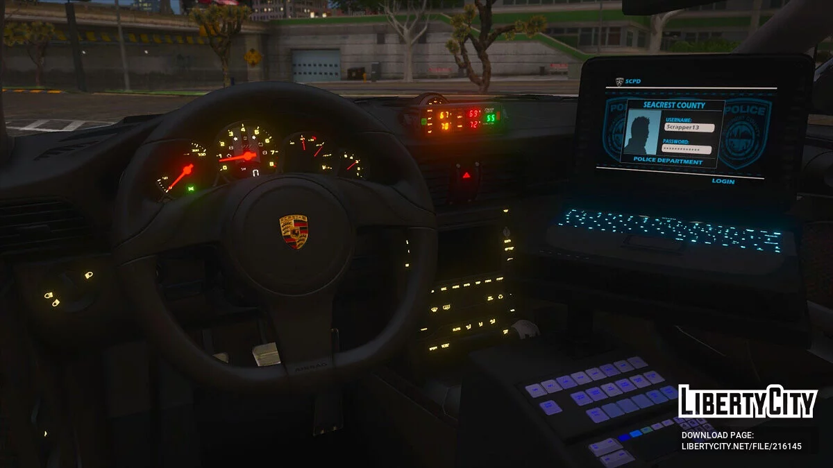 2011 Porsche 911 Sport Classic SCPD v1.0 / GTA 5