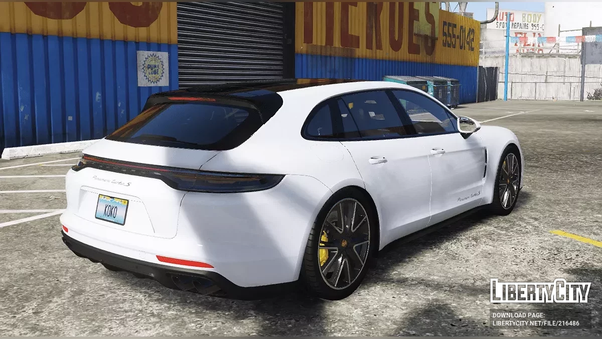 2021 Porsche Panamera Turbo S v0.1 / GTA 5