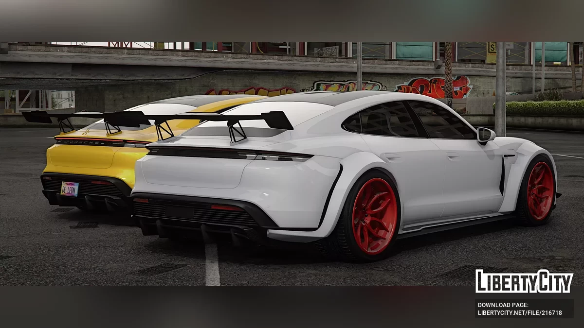 2021 Porsche Taycan Turbo S Prior Design v2.0 / GTA 5