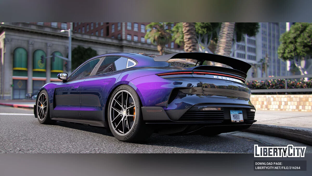 2025 Porsche Taycan Turbo GT [Add-On / FiveM] / GTA 5