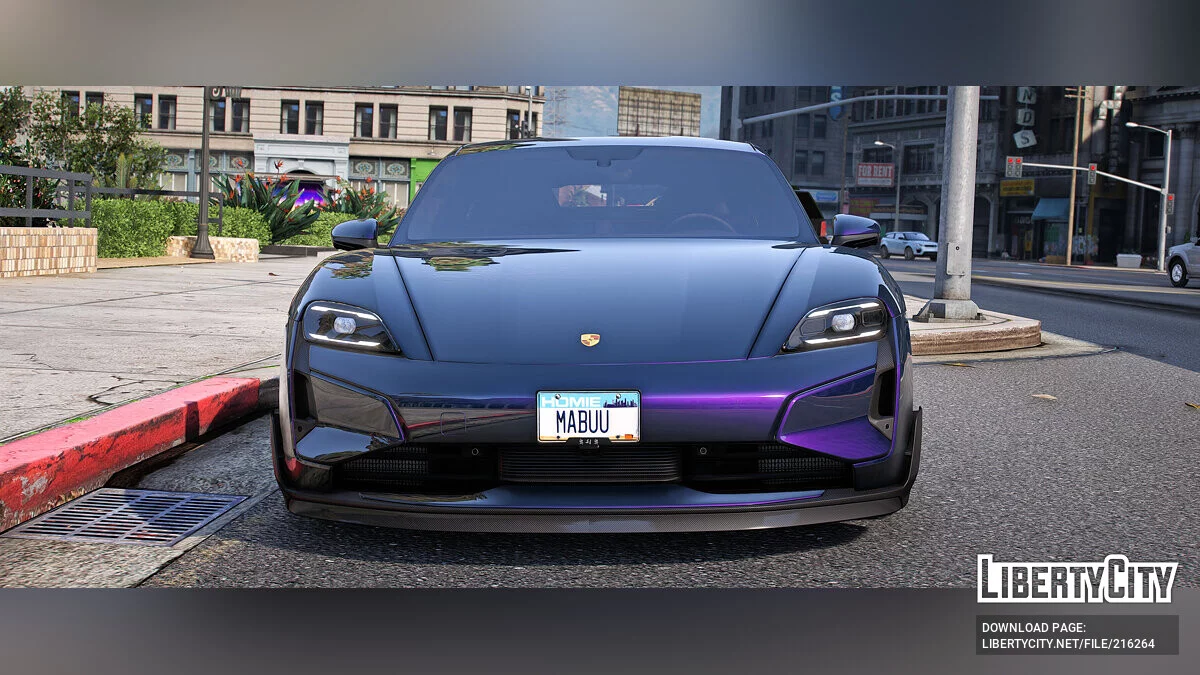 2025 Porsche Taycan Turbo GT [Add-On / FiveM] / GTA 5