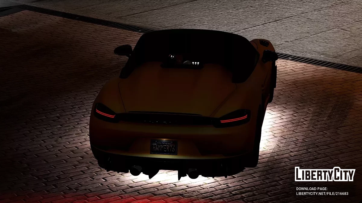 Porsche 718 Spyder RS v1.0 / GTA 5