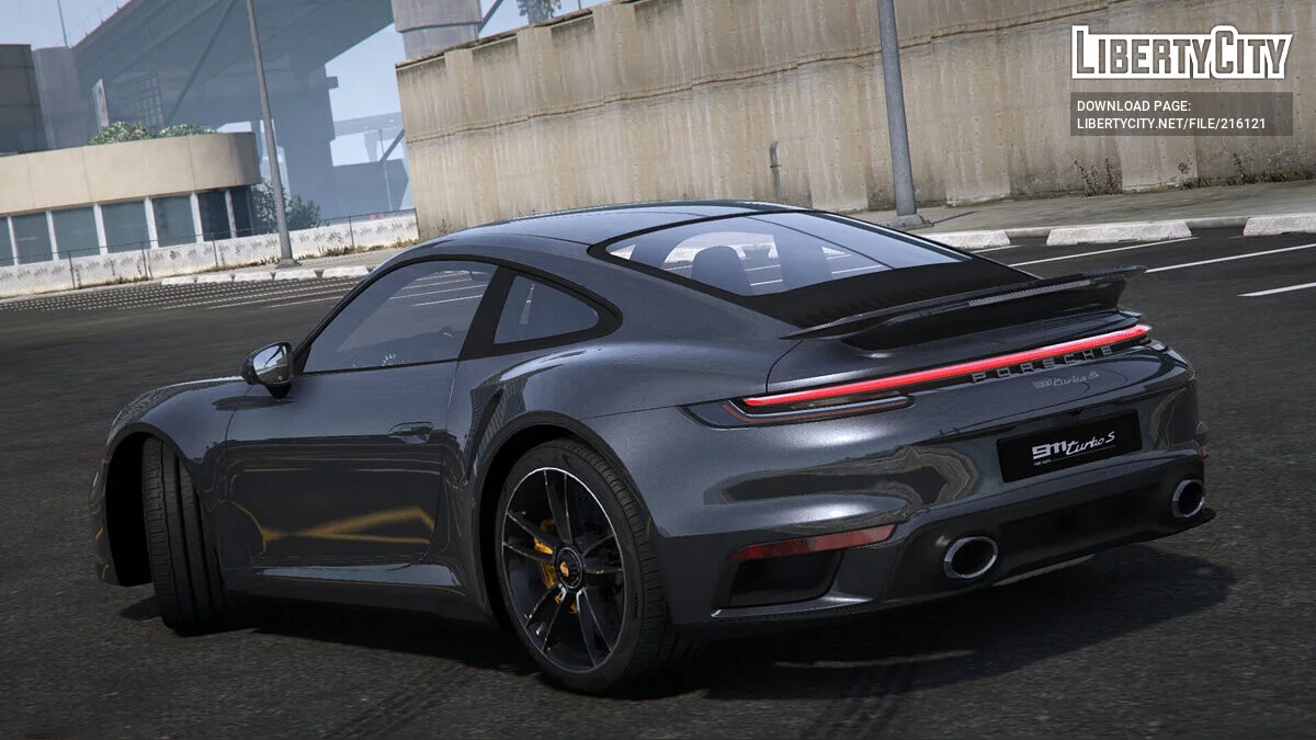 Porsche 911 Turbo S 992 2021 [Add-On / FiveM / AltV] V 1.1 / GTA 5