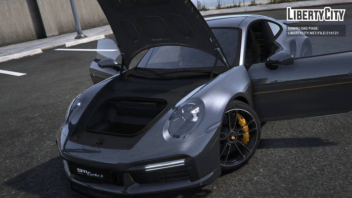 Porsche 911 Turbo S 992 2021 [Add-On / FiveM / AltV] V 1.1 / GTA 5
