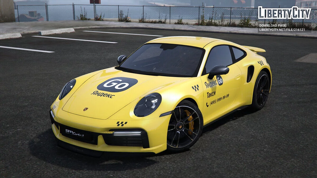 Porsche 911 Turbo S 992 2021 [Add-On / FiveM / AltV] V 1.1 / GTA 5