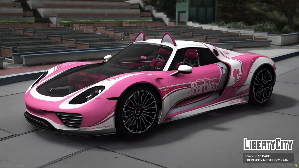 Porsche 918 Spyder Barbie / GTA 5