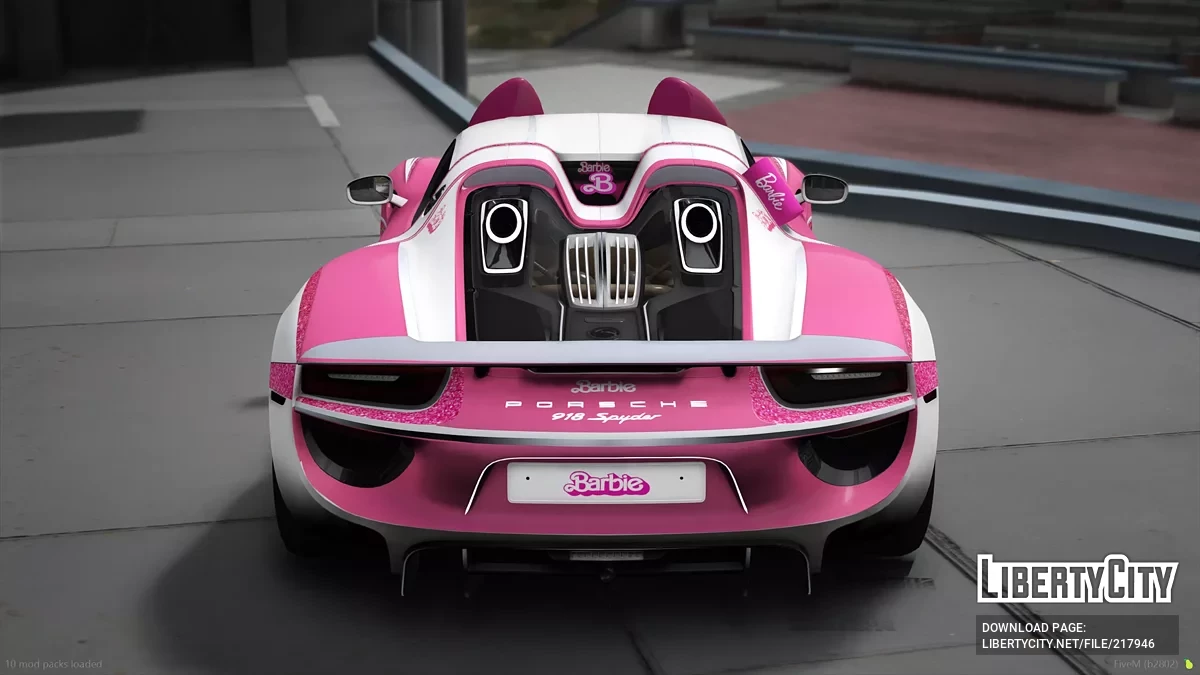Porsche 918 Spyder Barbie / GTA 5
