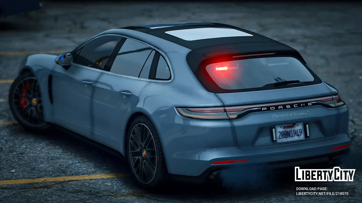 Porsche Panamera Turbo S Unmarked FBI / GTA 5