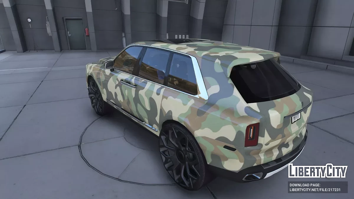 Rolls Royce Cullinan Young Dolph Custom / GTA 5