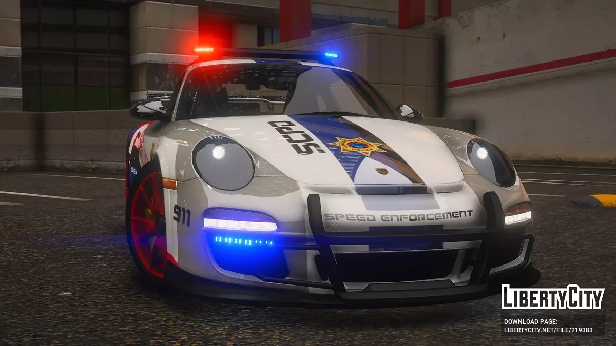 2010 Porsche 911 GT3 RS SCPD v1.0 / GTA 5