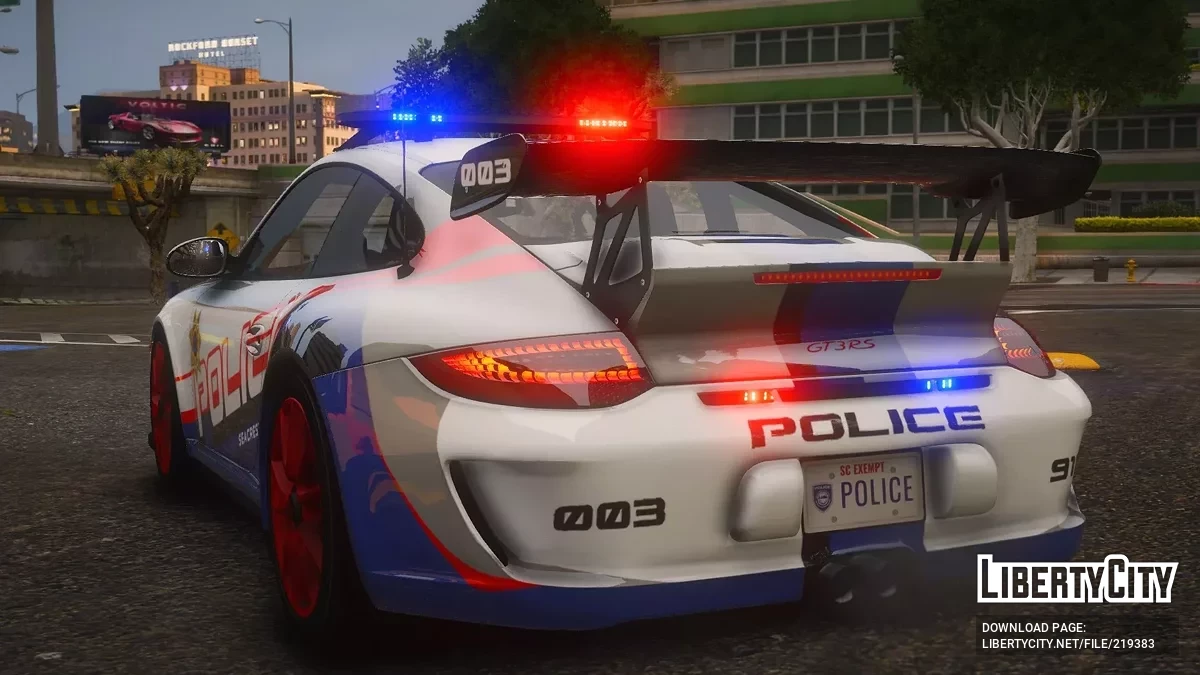 2010 Porsche 911 GT3 RS SCPD v1.0 / GTA 5