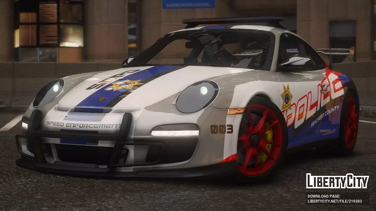2010 Porsche 911 GT3 RS SCPD v1.0 / GTA 5