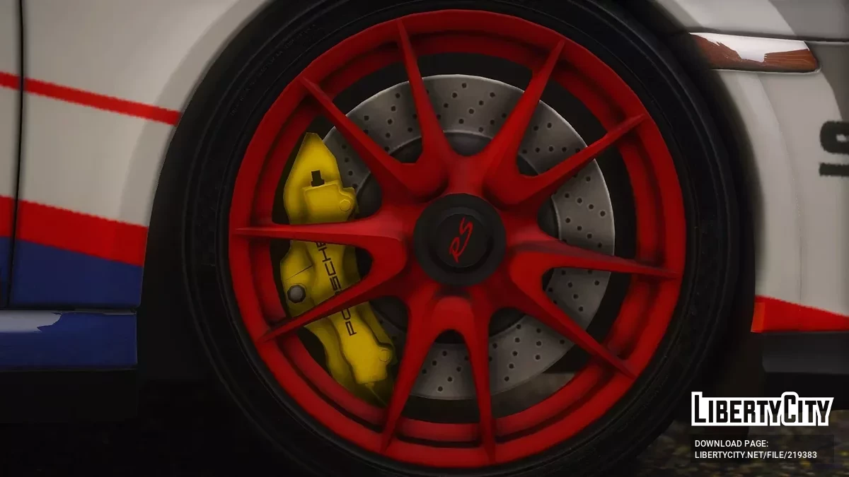 2010 Porsche 911 GT3 RS SCPD v1.0 / GTA 5