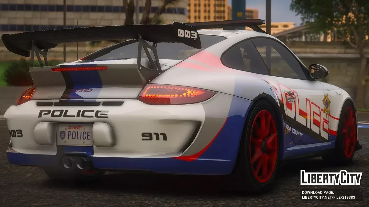 2010 Porsche 911 GT3 RS SCPD v1.0 / GTA 5